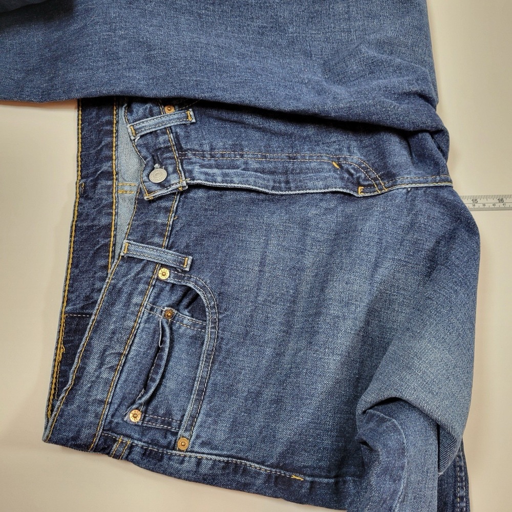 Levi's Men's Jeans 505 Size 36x32 Blue - Picture 5 of 8